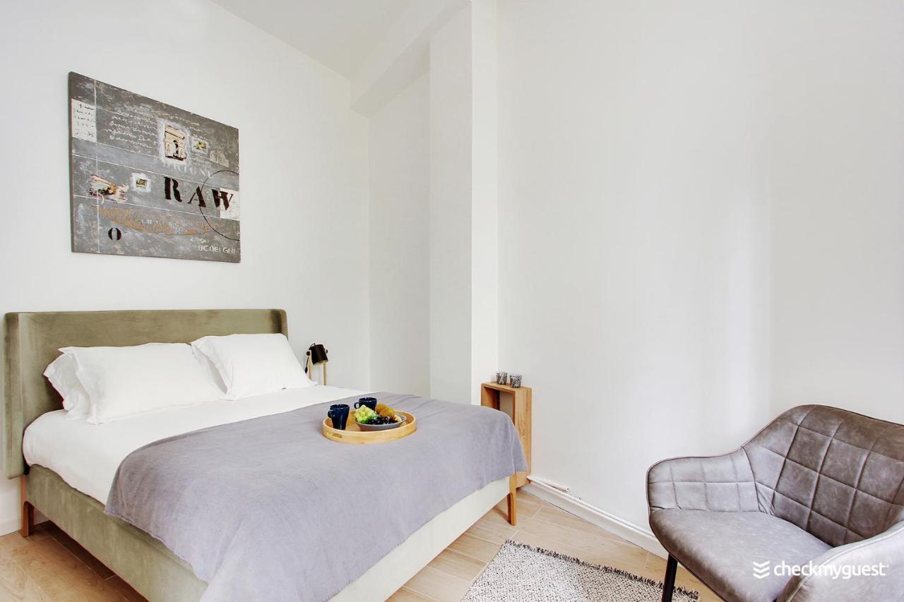 Modern Apartment - 1Br-4P - Le Marais Paris Eksteriør bilde