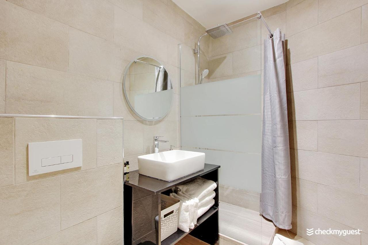 Modern Apartment - 1Br-4P - Le Marais Paris Eksteriør bilde